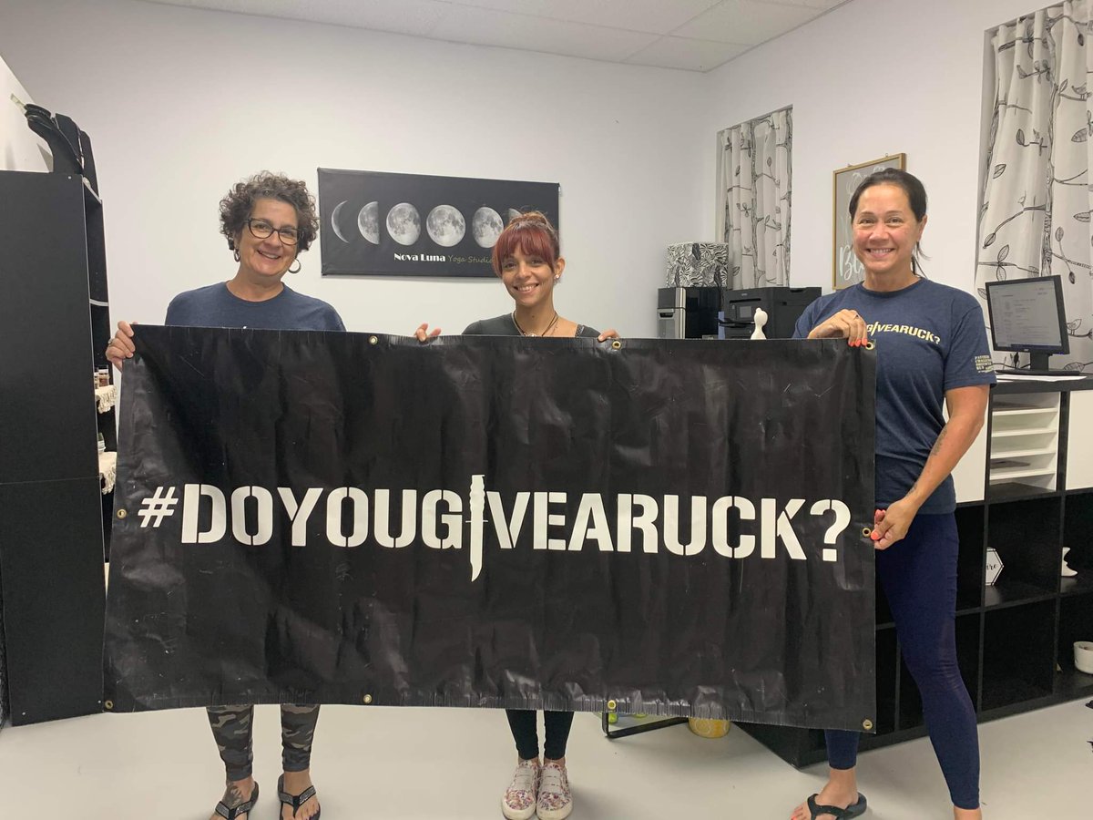 DoYouGiveARuck's tweet photo. #NovaLunaYoga #2ndAnnualFamilyFunRuck #BronzeSponsor #PickUpYourRuck #FollowUs #DYGAR #DDS4Vets #IRSC #SarahsKitchen #SupportLocalVeterans #Army #Navy #Marines #CoastGuard #AirForce #SpaceForce #SupportSmallBusiness #SupportLocalBusiness #SupportLocalVeterans #BeTheChange https://t.co/NFldZAKVTK