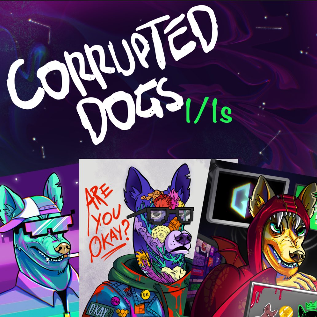 Corrupted Dogs | SOLD OUT tweet media