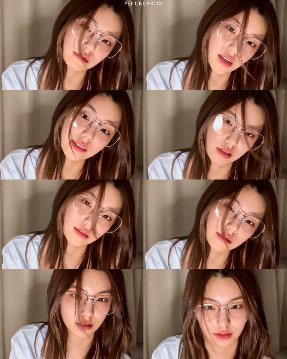 Yeji with specs 😳
