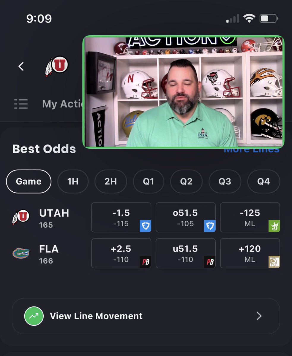byscottmiller's tweet photo. Picture-in-picture video inside the @ActionApp on a college football Saturday 

😍😍😍 https://t.co/tZHEJg99KR