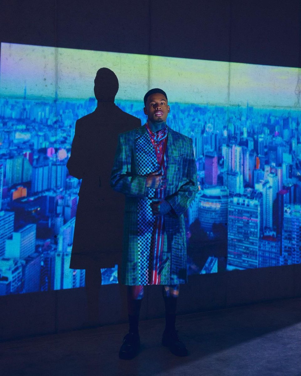 way_model's tweet image. @iampauloandre X Cidade Jardim ❤️‍🔥 wearing @LouisVuitton #waymodel