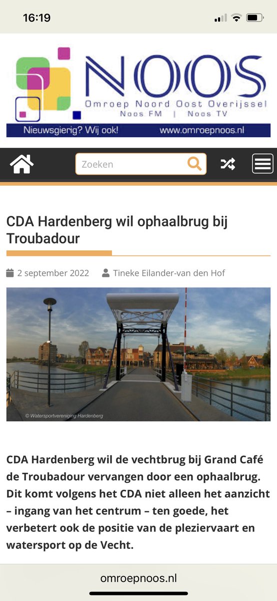 Hier word ik knap vrolijk van 😀