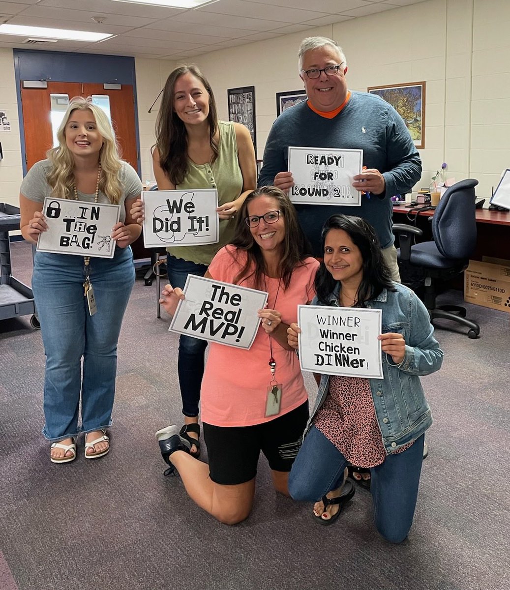 And the escape room winners were…..#shinyapples