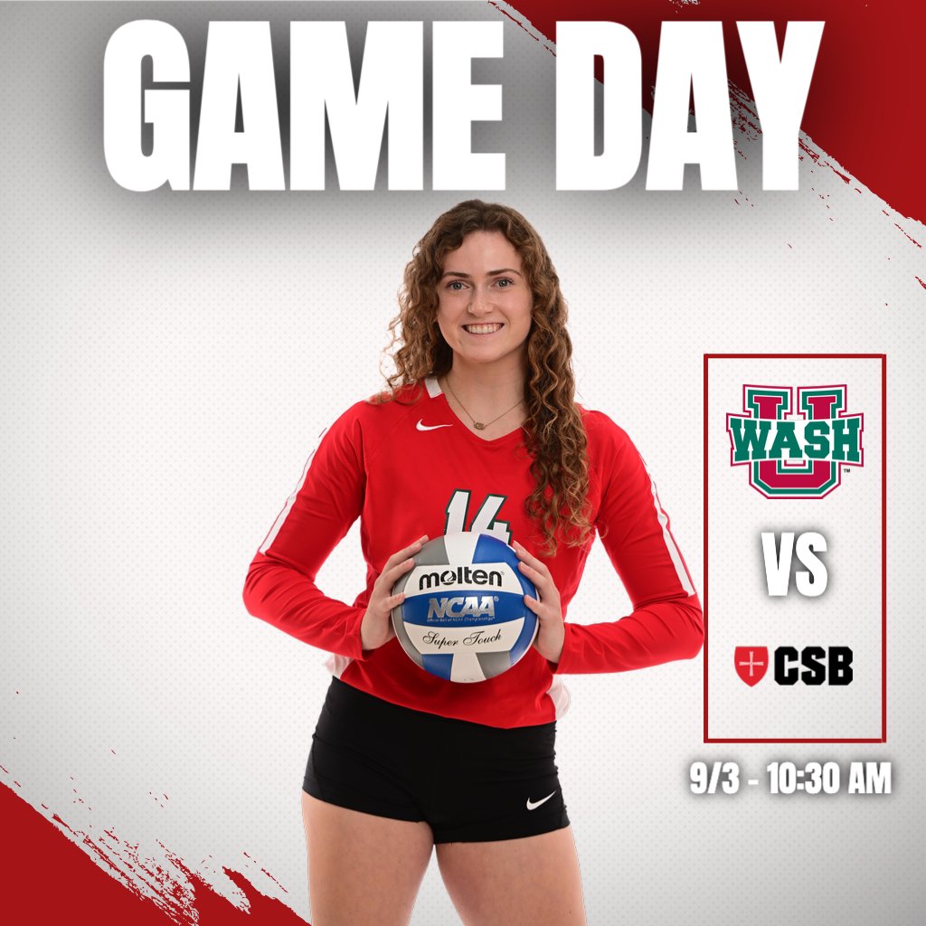 Game Day!

<a href="/WASHUVolleyball/">WASHUVolleyball</a> looks to move to 4-0 on the year

🆚 Saint Benedict 
📍Field House 
⌚️10:30 AM 
📺bit.ly/3RzYrqJ
📊bit.ly/3RhrMGO