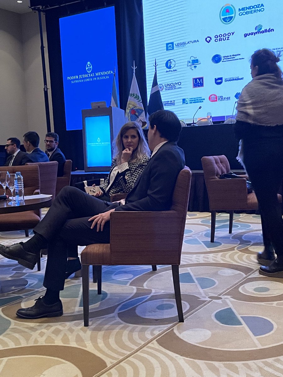 gvalentin_'s tweet photo. Los talentosos y jóvenes procesalistas uruguayos ⁦@LuciaFernndezR2⁩ ⁦@mbalmacedap⁩ y  Sebastián Picardo participaron en las mesas de jóvenes procesalistas del Congreso Argentino de Derecho Procesal. Gracias a los amigos de la Asociación Argentina por la oportunidad. https://t.co/EOwM0neLJr