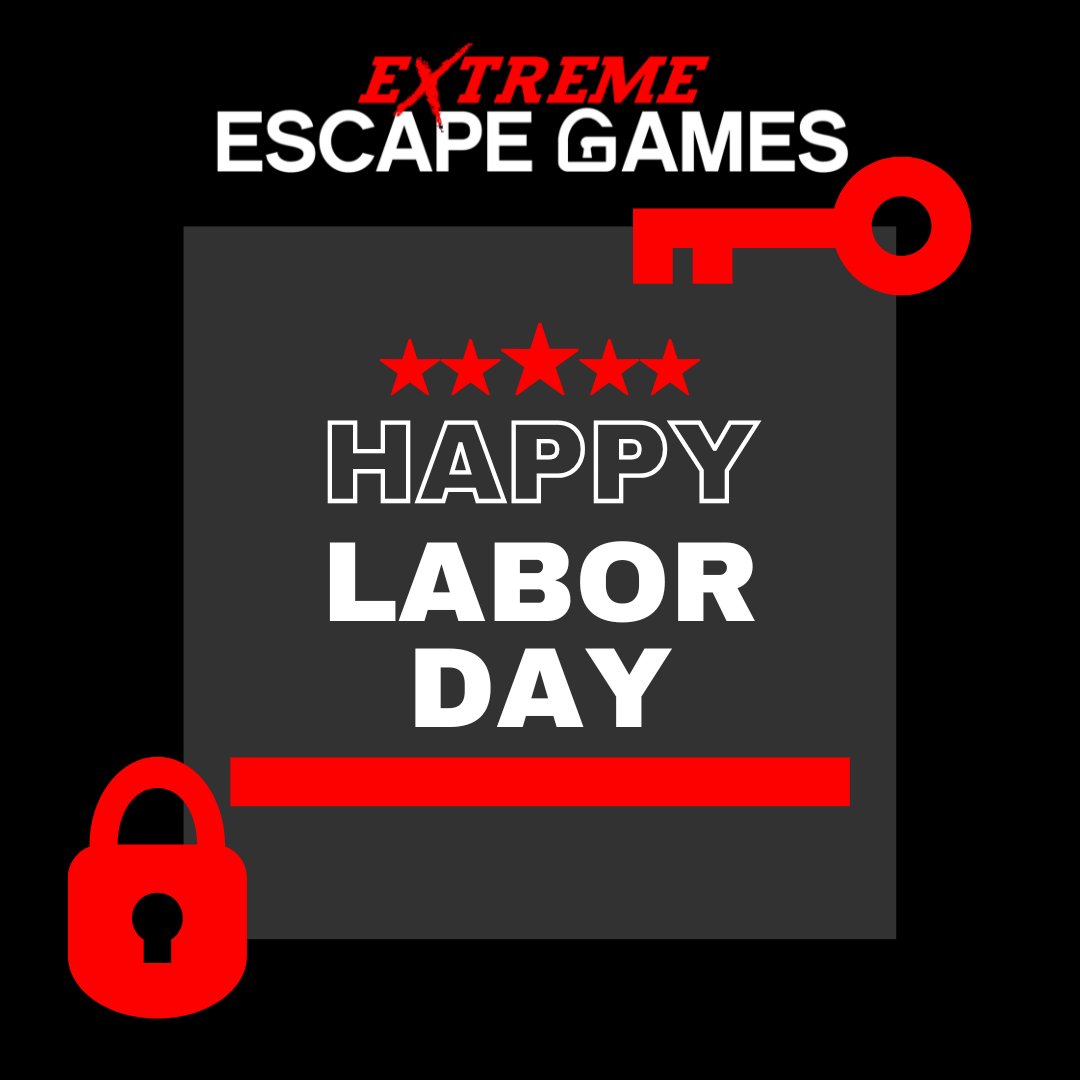 ExtremeEscape's tweet photo. Take a day off from all your hard work and enjoy it with friends and family at Extreme Escape Games! https://t.co/7O6c98Guzo