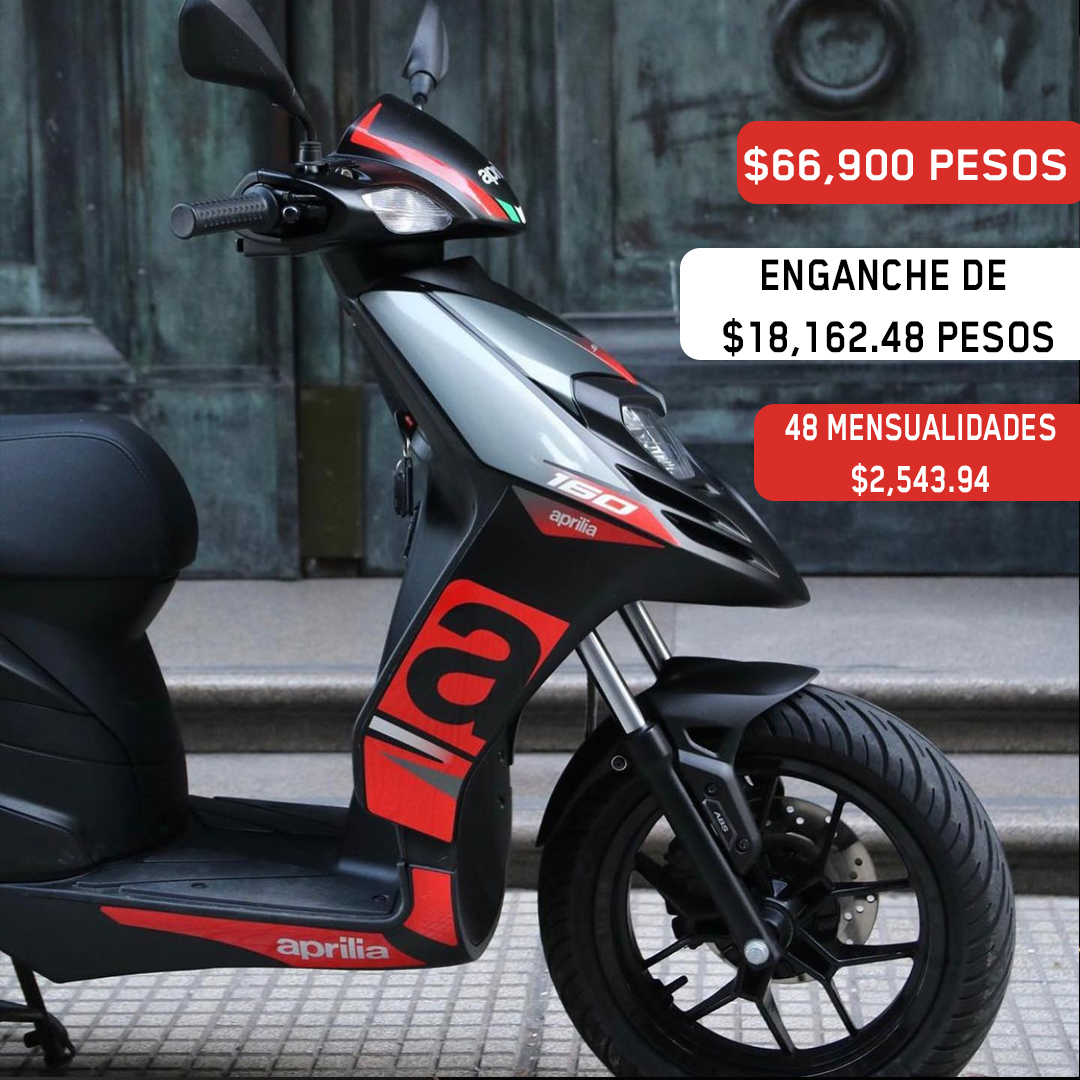 MotoplexTN's tweet photo. ¡Vive la aventura al máximo y no dejes ir esta increíble oportunidad!
Estrena una Aprilia SR 160 Motard con mensualidades desde $2,543.94 pesos. 

Acude a Motoplex Torre Norte y conoce los planes de financiamiento https://t.co/VjQmhgd068