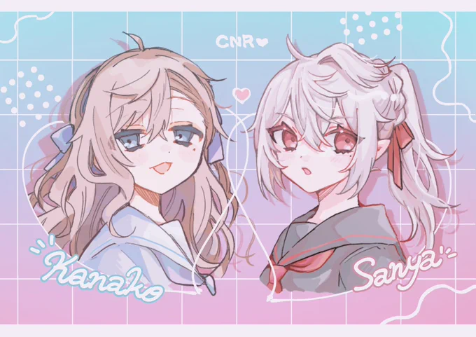 #蜜かな絵  #SanyArt𓆩✧𓆪かなこ⇢はるこ太郎さん( )さーにゃ⇢ウララカ 