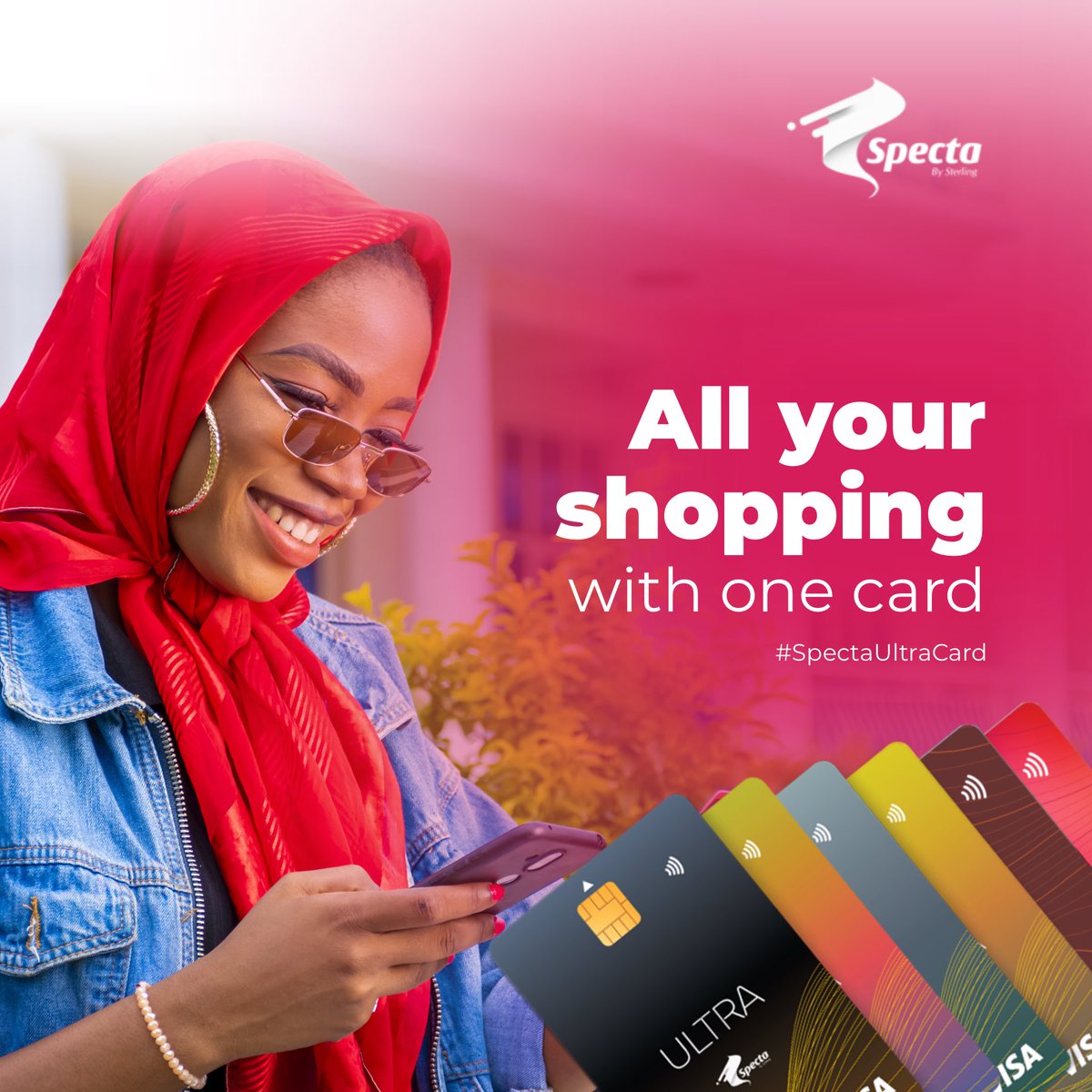 MySpecta's tweet photo. Make payments with ease this weekend when you shop with your Ultra Card.
#MySpecta #UltraCard #weekendshopping https://t.co/WrsmsRVwGi