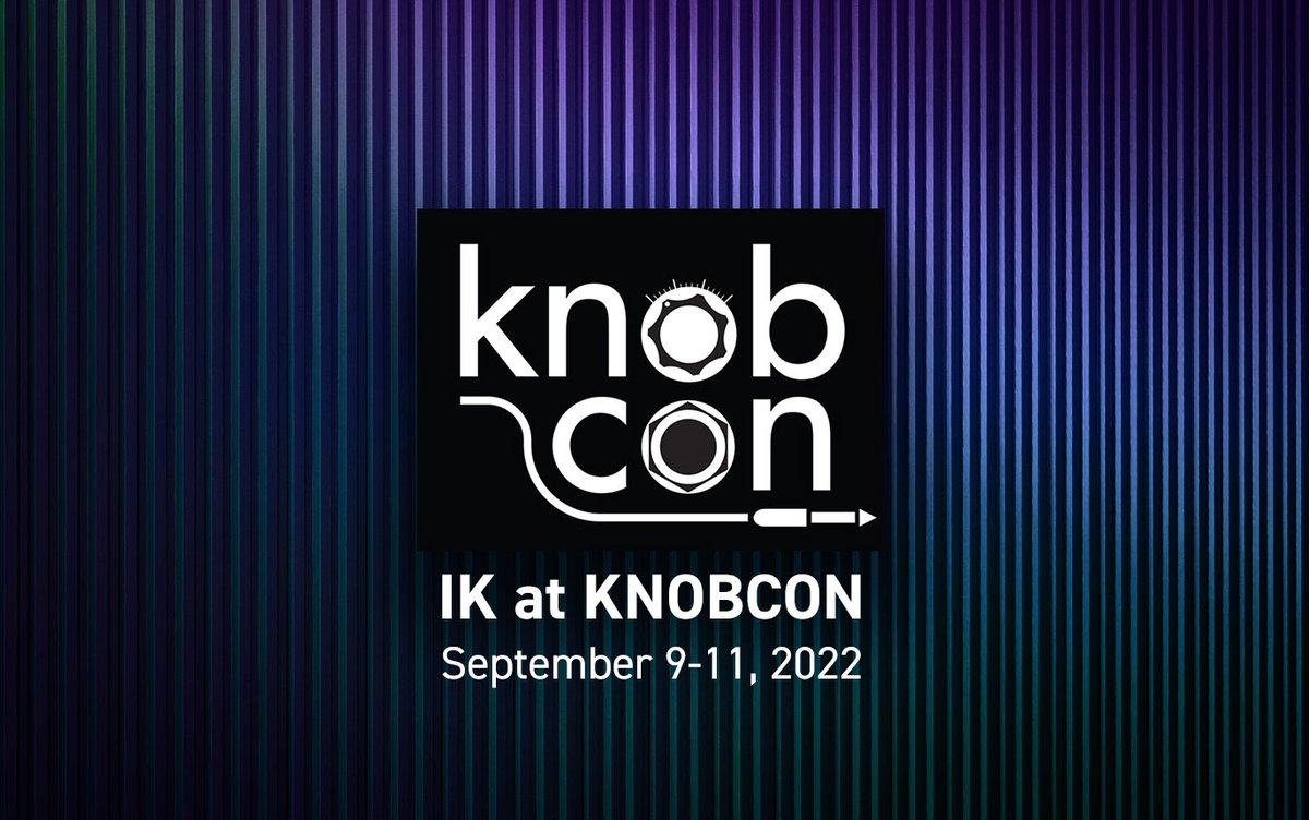 Join IK at <a href="/knobcon/">Knobcon</a> 2022 - Meet developer, <a href="/eriktnorlander/">Erik Norlander</a> and experience X-GEAR effects pedals paired with the UNO Synth Pro. bit.ly/knobconik22