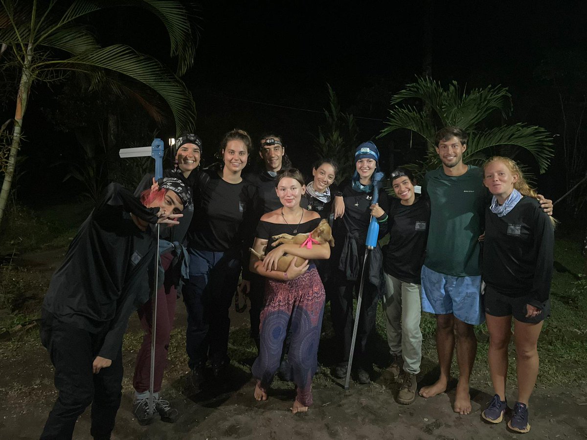 LorraineAnne99's tweet photo. I've had an amazing 5 weeks with @conserveturtles #Tortuguero for my @MarineVertsMSc research project. My study focusses on predicting the primary sex ratio of the green #turtles at this important nesting beach. Met inspiring people and gained invaluable experience. Pura Vida! 🇨🇷 https://t.co/NzoJepVstf