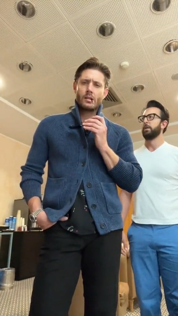 Jensen Ackles and The Blue Sweater 💙