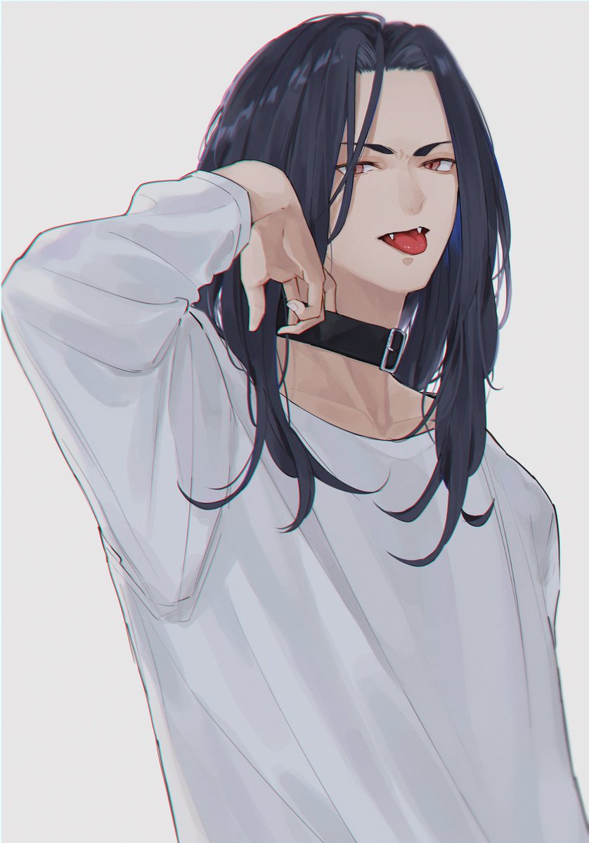 チョーカーばぢ 社畜のイラスト