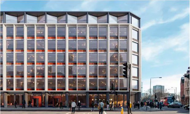 Major Angel building set for depressing replacement. As the Angel Association says, “The proposal is dull and not designed to enhance this important site” but @IslingtonBC planners recommend approval. Shame. buff.ly/3TFrSJS via @islingtonctzn