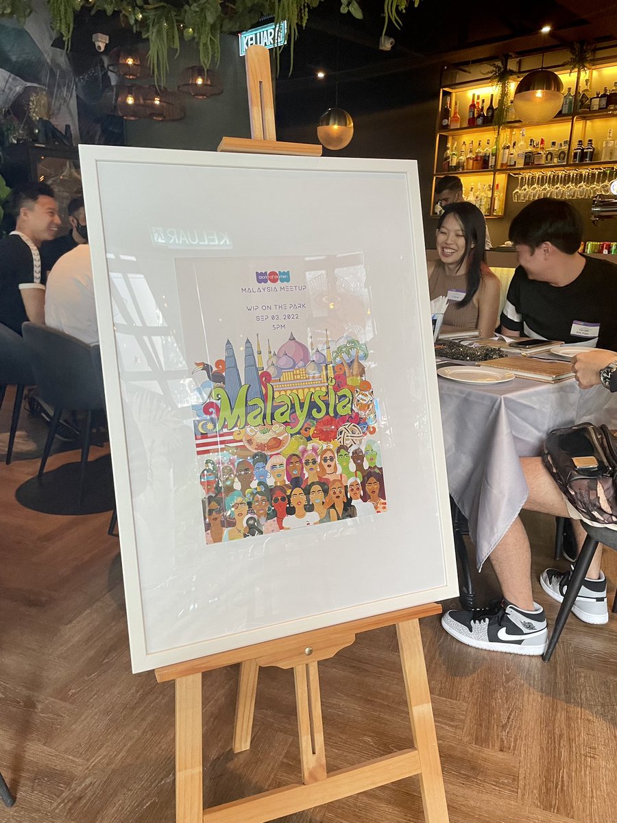 weecentlai's tweet photo. We had a really amazing @worldofwomennft IRL meetup in Kuala Lumpur, truly happy to get to know every single one of you!! You guys and gals rocks!!! #WoWMY https://t.co/GPGBNx2Cll