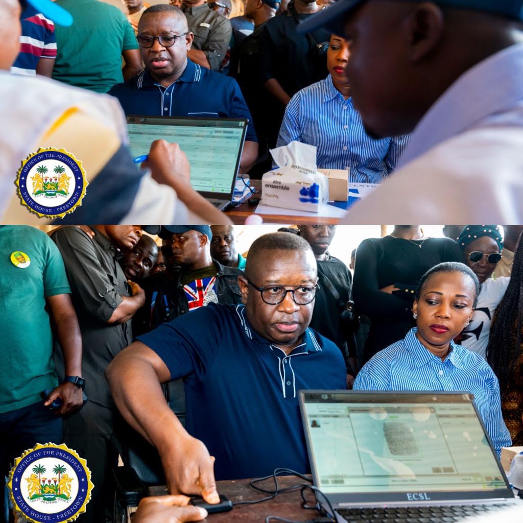 Julius Maada Bio tweet media