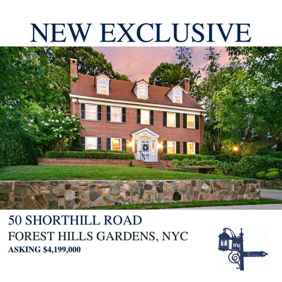 TerraceSIR's tweet photo. We Are Proud To Announce Our Newest #ExclusiveListing In #Beautiful #ForestHillsGardens! “WELCOME HOME” ☎️ (718)268.1045 

#NewExclusive #JustListed #ForestHillsNY
#TerraceSothebysInternationalRealty #SIR #SothebysInternationalRealty #Queens #QueensNYC #QueensHomesForSale https://t.co/jzYftnWGvd
