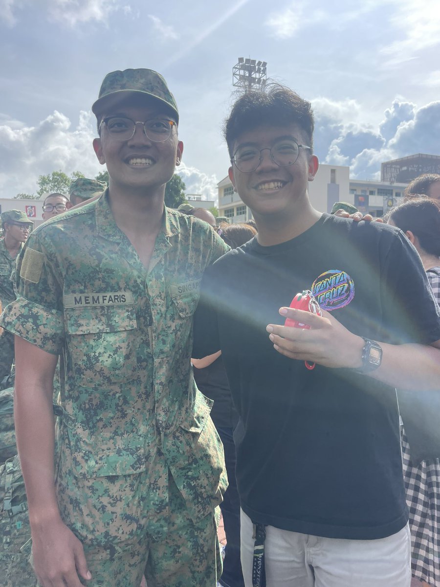 Aanbeberg's tweet photo. POP day tdy for 3 brothers of mine 🥳 May the rest of their NS adventure be a fruitful one 🫡 #POPlo https://t.co/YG7903iqtG