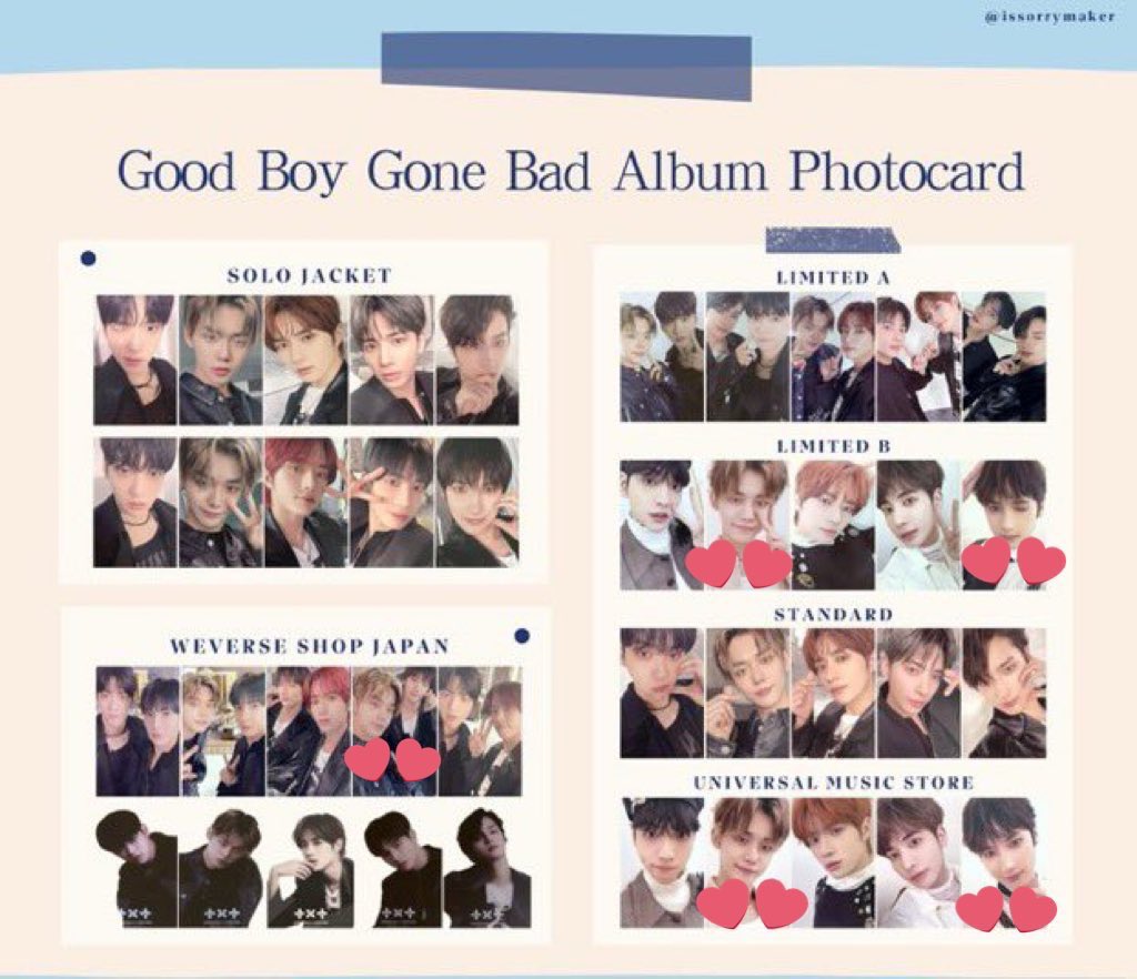 o1_kfd's tweet photo. GBGB トレカ 交換 txt HMV 

譲 画像

求 画像 ヨンジュン ヒュニンカイ
HMV ラキドロ ヒュニンカイ
ユニバ盤優先 

郵送のみ
同日発送、投函動画もしくは領収書提示
条件合う方いらっしゃいましたらお声がけお願い致します。 https://t.co/ImI9T440Rk
