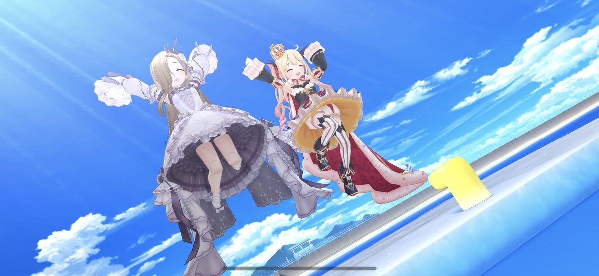 Marchosias_ddjf's tweet photo. デレステのスカウトチケでお迎えした『偉大なる休憩主』の杏ちゃん！衣装がとんでもなく可愛いんじゃ~~~推しの小梅ちゃんと迷ったけど杏ちゃんで。天を仰ぐ可愛いさ…���愛いは罪… https://t.co/vPDSC6xflF