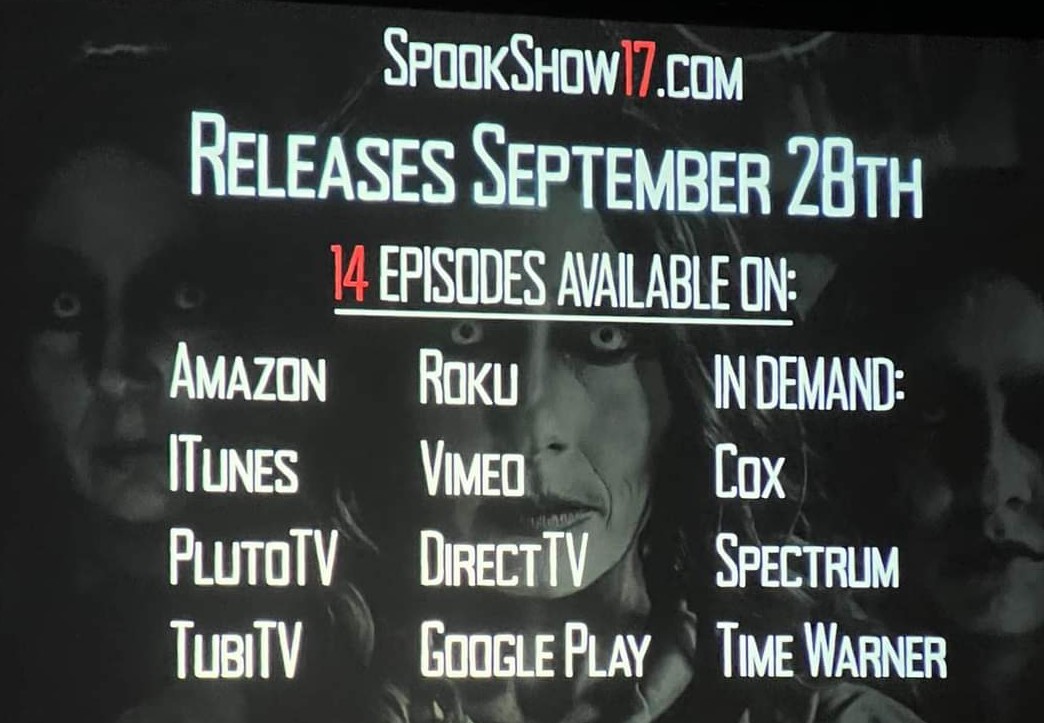 Actor4u2's tweet image. The 17th door reality show " Spook Show 17" will be released September 28th with 14 episodes. #RealityTV  #amazon #roku #PlutoTV #tubitv #googleplay