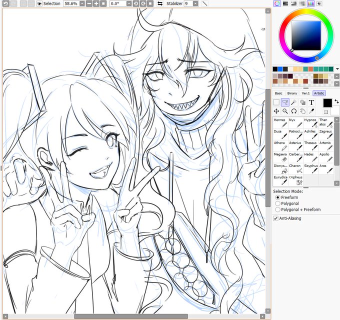 If d*sney won't do it, I'll do it for them #twst #wip https://t.co/LcYcRGkTGS 