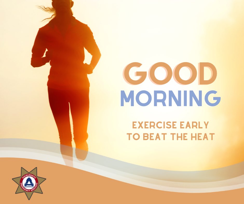 Good morning Sac County!
Get an early start on activities this holiday weekend to avoid the hottest hours between 2-8 PM. 

Call 2-1-1 for cooling center locations and availability throughout the county.