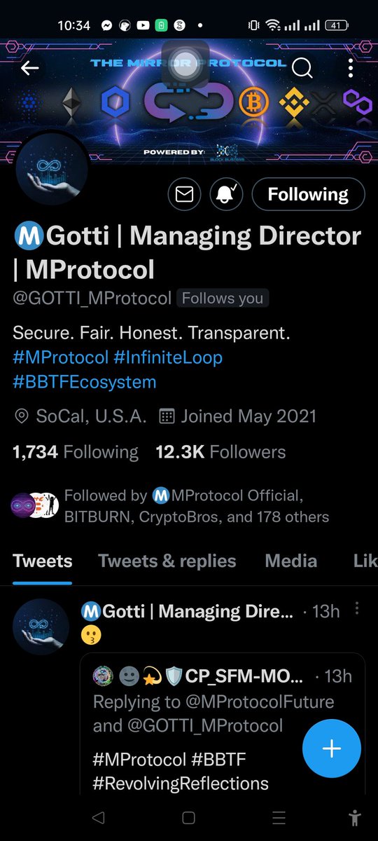 The_H0DLER's tweet photo. i followed all their tweets.
#LifeChanger 
#LookingForGood 
@BlockBustersTch 
@MProtocolFuture 
@GOTTI_MProtocol https://t.co/HAcrAFqnYG