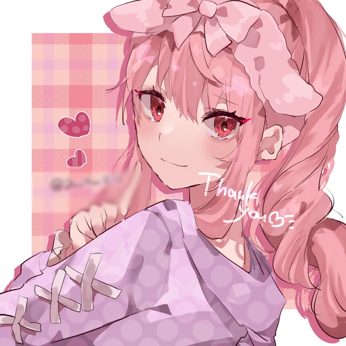 そういえばこないだのアイコン企画のお渡ししました!!たくさんのご参加ありがとうございました 