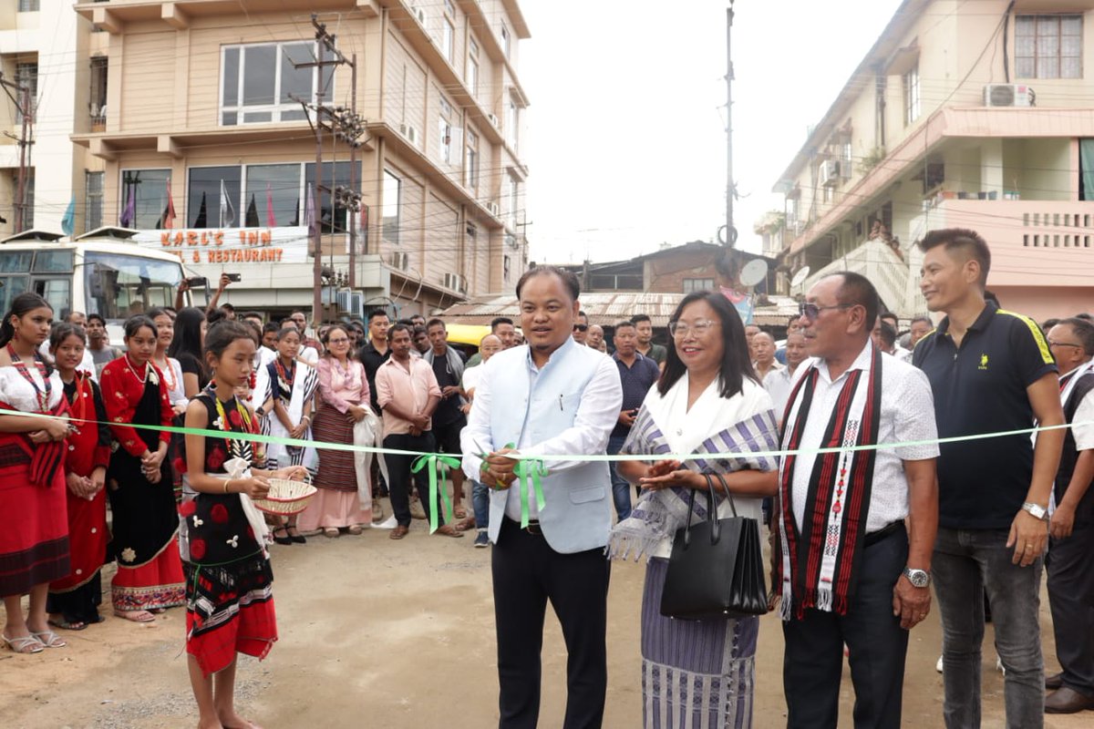tovihoto's tweet image. Inaugurated the Welcome Gate cum Transformer at Dr Haralu Colony, Dimapur in the presence of the colony council members &amp;amp; leaders.

Best wishes to the colony residents for the new additions which will serve as a landmark as well as enhance their power supply.

#ConstituencyUpdate