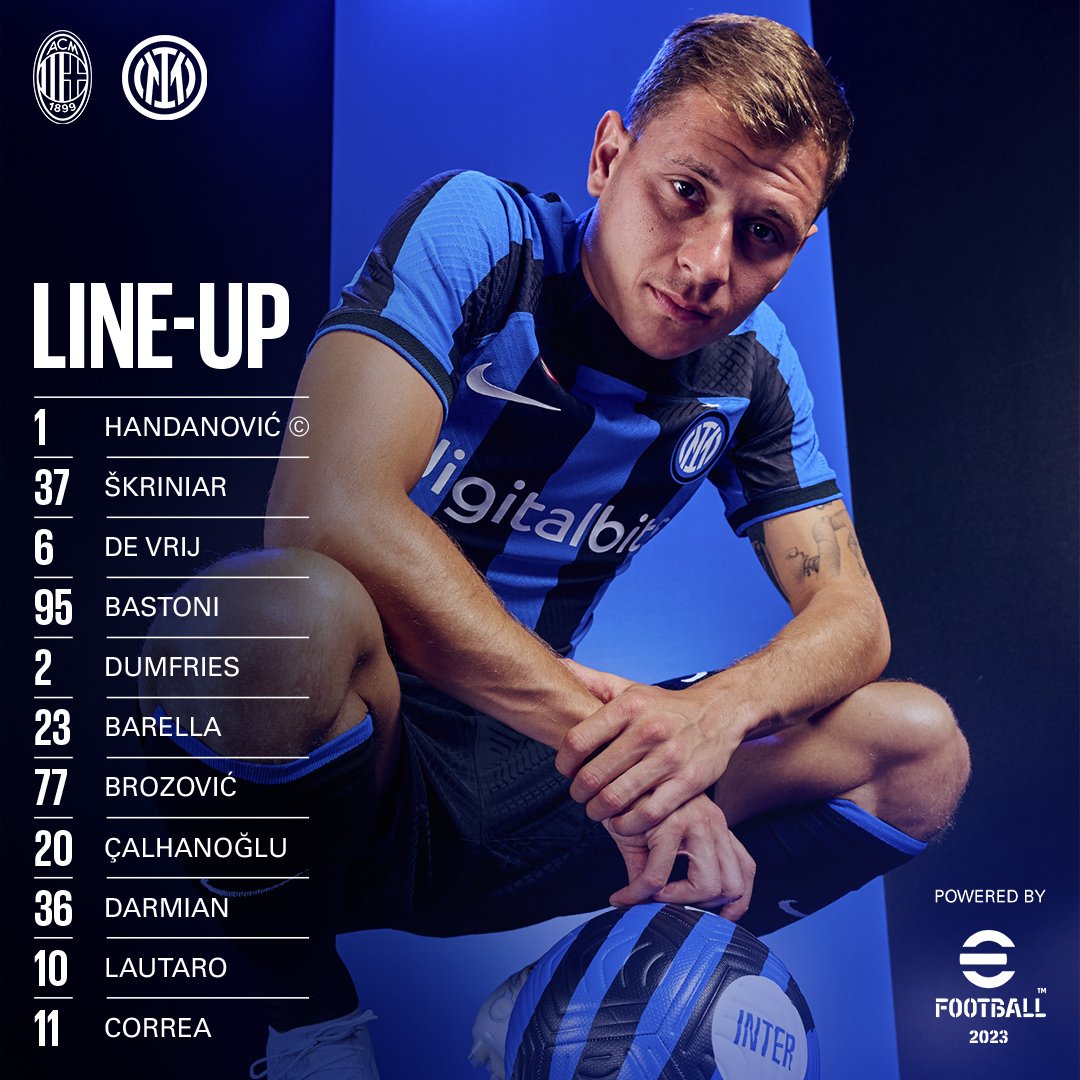 Inter on Twitter: "1️⃣1️⃣⚫🔵 Powered by @play_eFootball #DerbyMilano # ...