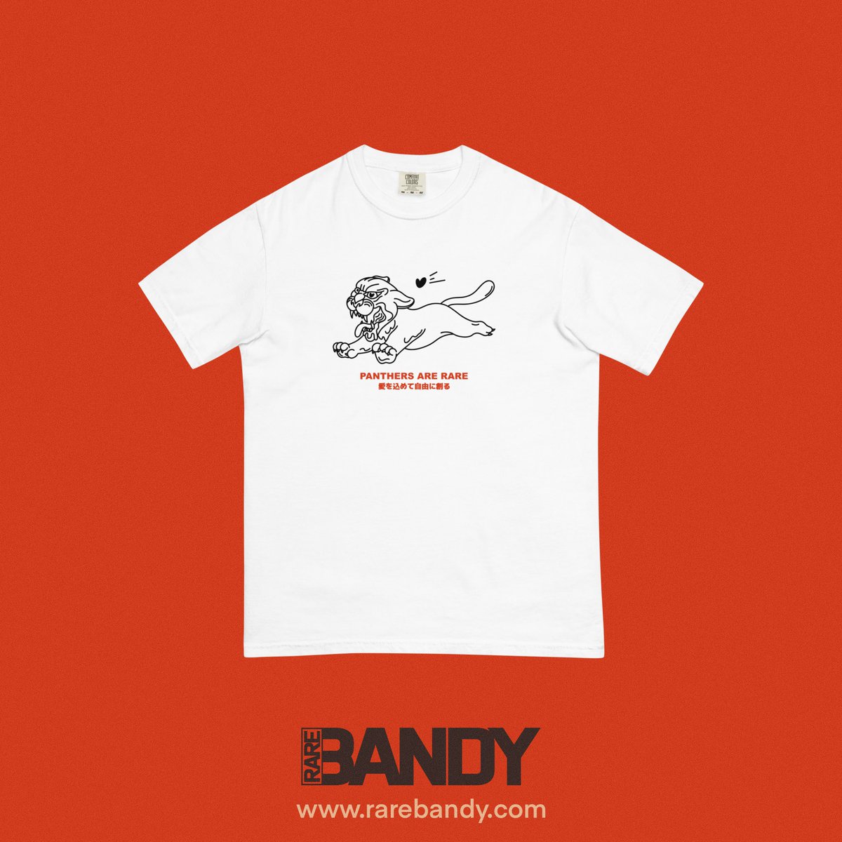 RAREBANDY's tweet image. Panthers are RARE. 😜

Tee and hoodie available now &amp;gt;&amp;gt;&amp;gt; RAREBANDY.com 

(Purchase any 2 tees and receive 20% off, no code required.)

Shoutout to the @RarePanthers the really rare ones! Not the worldly, fickle kind.