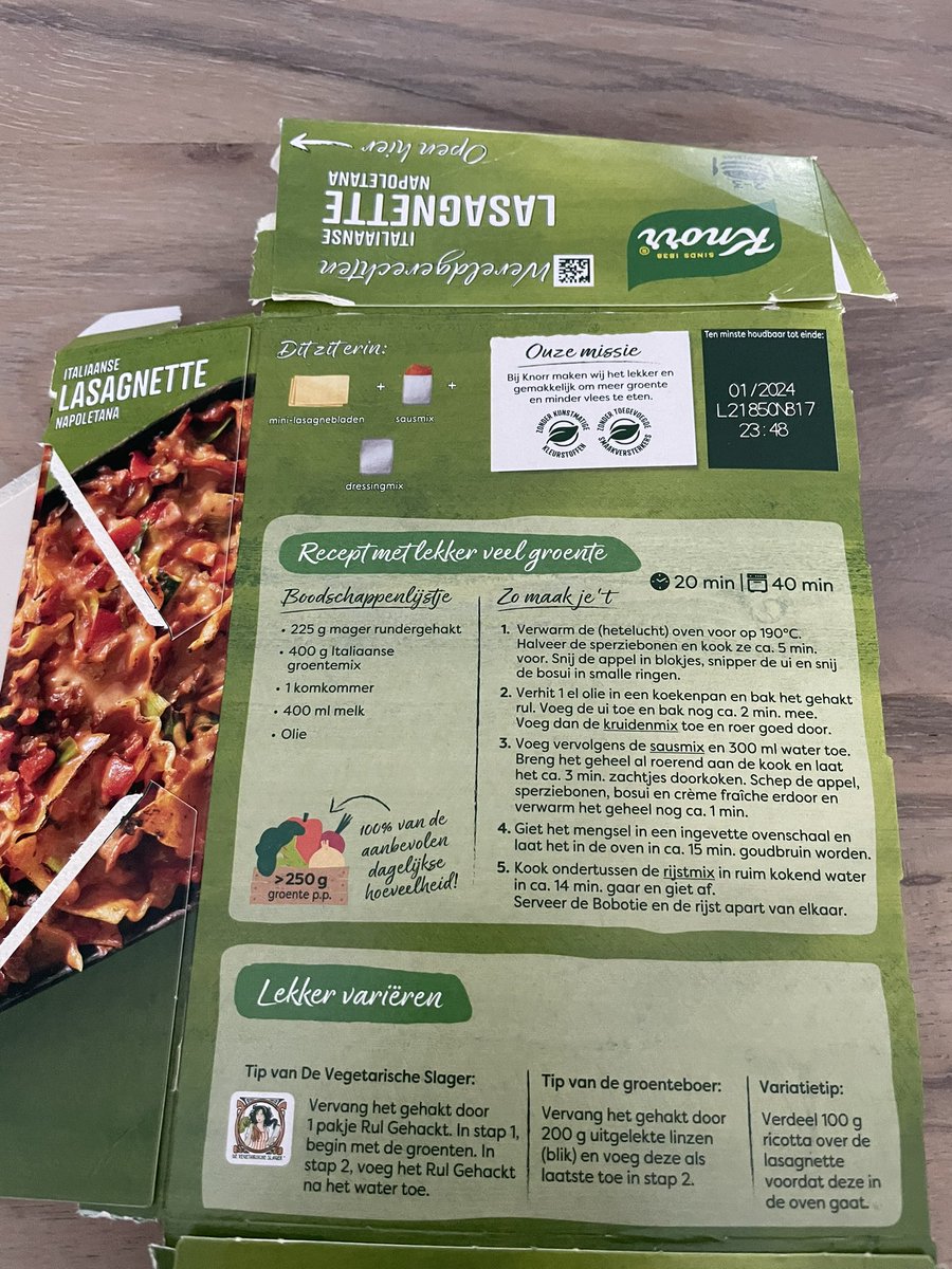 mbrilman's tweet photo. @MichelHoetmer @Knorr Zelfde hier! Gelukkig nog net op tijd door dat er toch ook echt melk in moet. 😏 https://t.co/kKctsyDe4A