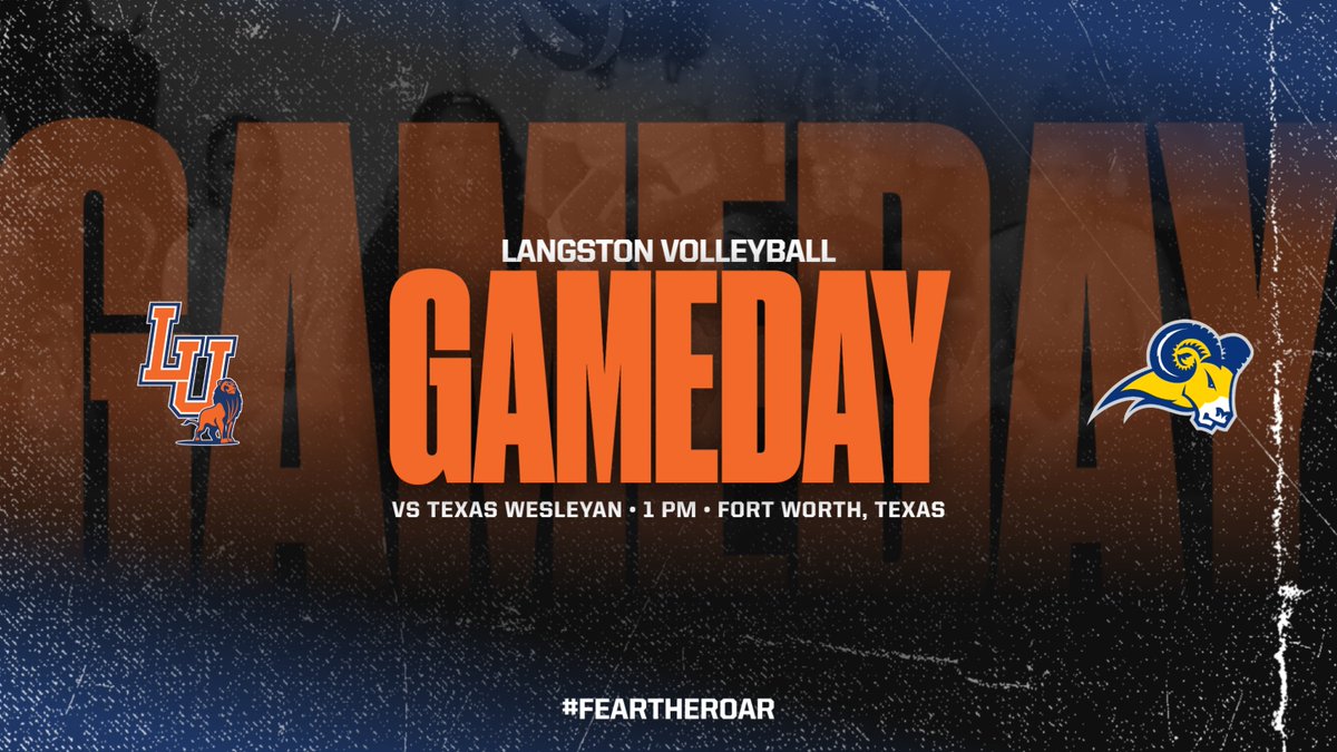 LangstonSports's tweet photo. GAMEDAY!
#LUVB hits the road to face Texas Wesleyan at 1 pm today!
π: https://t.co/v9Wxvl9GPe
πΊ: https://t.co/dECskElQwI
#goLions #FeartheRoar https://t.co/EdJsKKVRpk