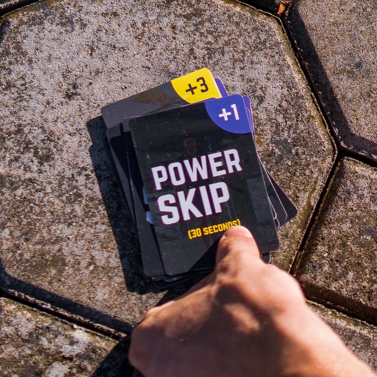 fastfitgame's tweet photo. Don't forget about the Power Skips! 🤩

#33studiosgames #dramamayhem #2centsgame #fastfitgame #pe #peteachers #outdoorgamestrong #highintensitycardio #tournaments #thinkbig #setgoals #cardiocore #highintensitytrainingforfree #excercise #bigjump #coreworkout #strong #coopgames https://t.co/grWC4oRcYn