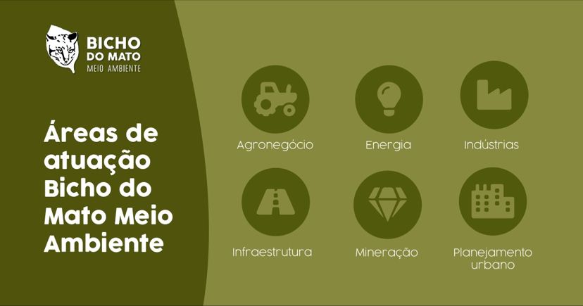 bichodomatoBH's tweet photo. Além de atuar em praticamente todos os estados do #Brasil, a #BichodoMatoMeioAmbiente ainda atua em diversos #setores, veja abaixo:
🛺 Agronegócio
💡 Energia
🏭 Indústrias
🛣 Infraestrutura
💎 Mineração
🏢 Planejamento urbano https://t.co/PPaioS4y1e