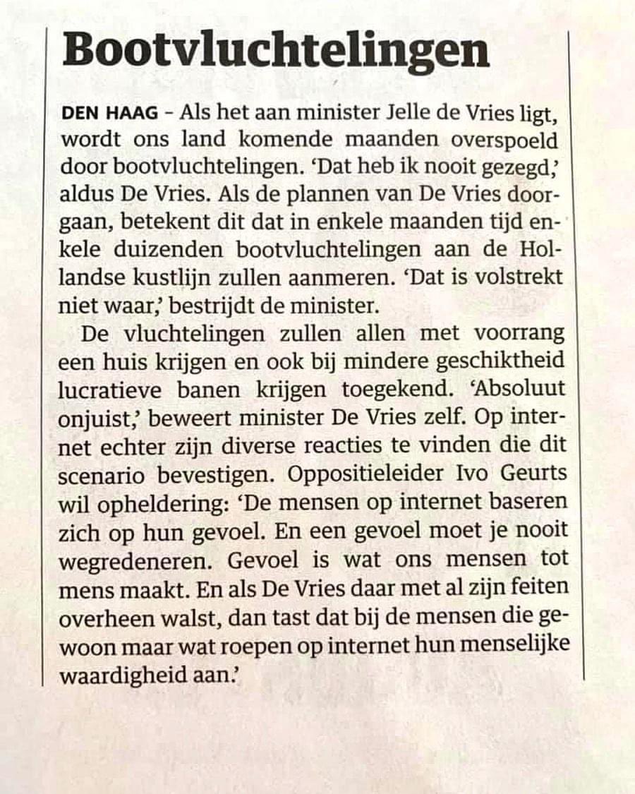 NormaleMensen's tweet photo. Dit is volgens mij hoe het tegenwoordig werkt in de (sociale) media.

Uit: De Schrikkelkalender. https://t.co/aBAyvC5wfx
