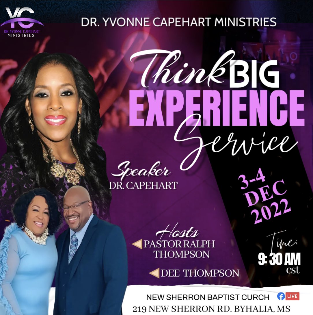 yvonnecapehart's tweet photo. Make plans to join us Dec 3-4. #ThinkBig. #AskBig #StepBig https://t.co/GprPQzTIrp