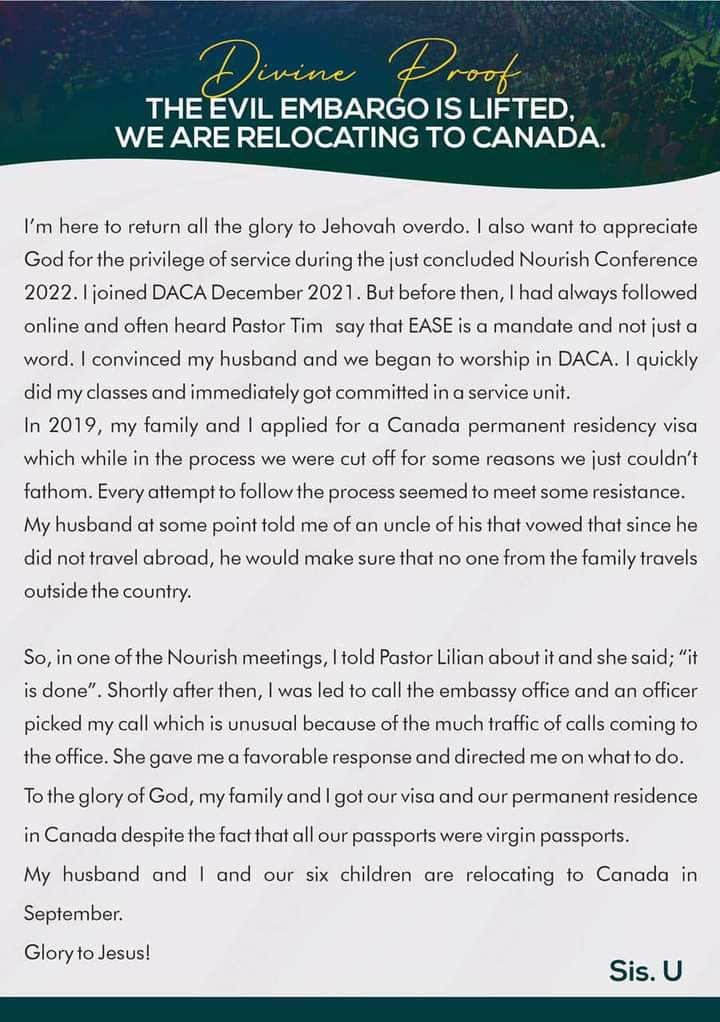 DivineDaca's tweet photo. This family dream would have been aborted but for divine involvement in demystifying the mystery behind the delay and disfavour around them. As the world is becoming increasingly wicked, the righteous needs to be intentionally strategic.
I declare that It’s your turn to testify . https://t.co/72SIguQlQJ