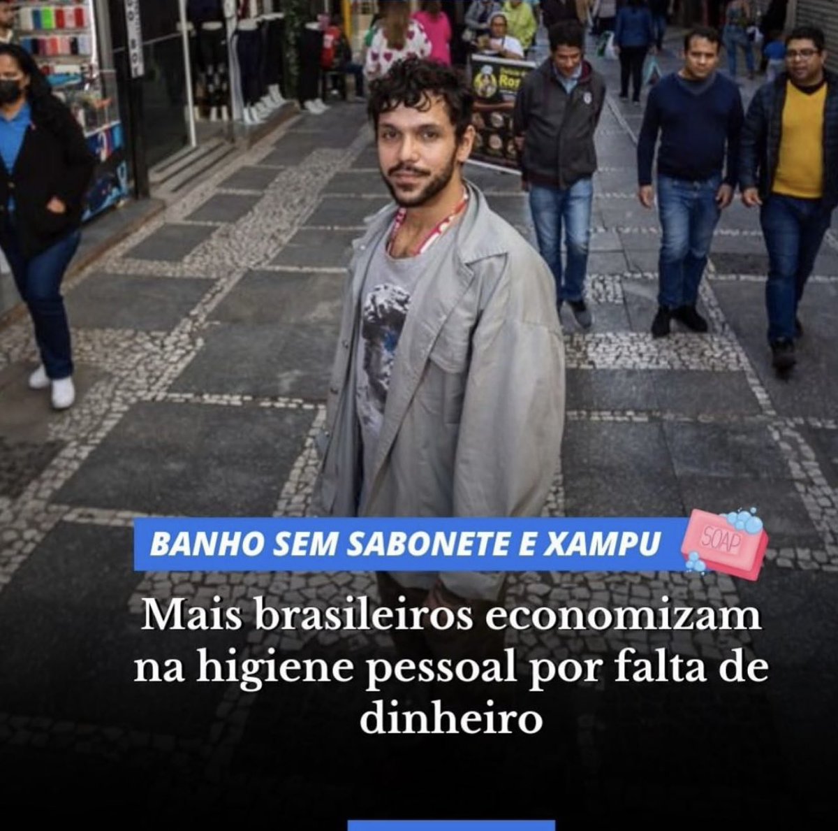 hilde_angel's tweet photo. 2. reportagem é do #Estadão. A grande mídia brasileira nos empurrou para esse buraco fundo e mau cheiroso, mas ela toma banho com sabonete francês, faturando alto com as notícias da desgraça que paira sobre nós. #fedor #catinga #budum #fedenaro #bolsofede https://t.co/iWnNLFB9xD