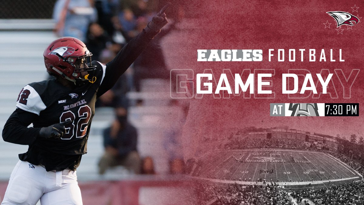 It's Finally GAME DAY!!! @NCCU_Football vs. NC A&T in the Duke's Mayo Classic at Bank of America Stadium in Charlotte, NC. Kickoff at 7:30 on ESPN3. #EaglePride | #EagleEra @DukesMayoBowl @MEACSports