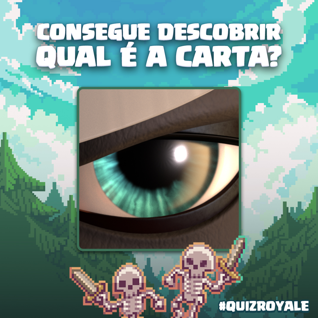 ClashRoyaleBR's tweet photo. É dia de mais #QuizRoyale! 🤓

Esse tá um pouquinho mais difícil... Consegue descobrir?! https://t.co/SYBSugw7XE