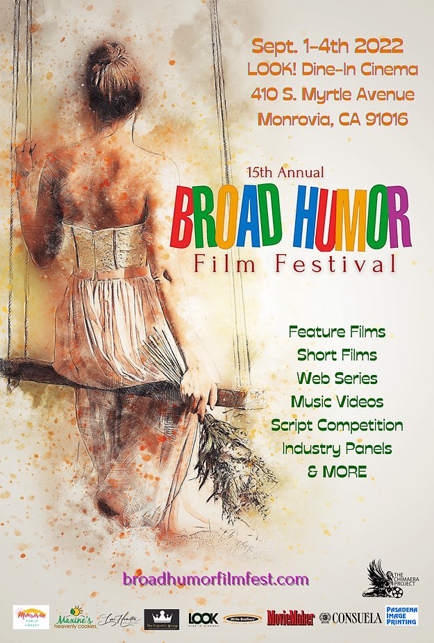 Broad Humor Film Festival is this weekend, and they have the classiest poster of all the festivals that have screened my #comedyshort #ThePlan (part of Shorts Program 5 on Sunday at noon). #filmfestival #womeninfilm #comedy