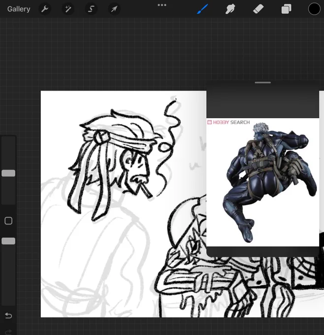 no no- i just… look i just needed reference for the back of his vest, ok 
