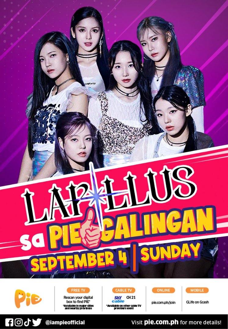 iampieofficial's tweet photo. Watch your back 'cause their engine will never stop!

GET READY as we welcome KPOP group, LAPILLUS, LIVE on PIEGALINGAN at 4pm!

Visit https://t.co/YHiYR65uNl https://t.co/ShCbMmv5XE