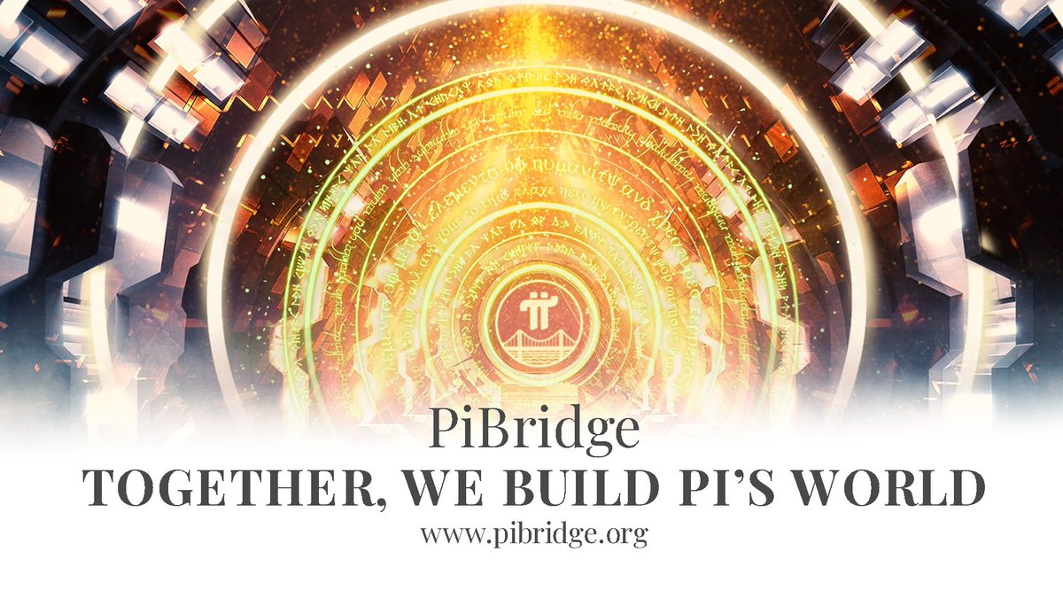 PiBase_co's tweet photo. 💌 WELCOME THE PIONEERS COMMUNITY TO PIBRIDGE  
  
🥰 The motivation for us are the growth of the whole Pi network community and the optimum benefits to our fellow Pioneers. https://t.co/AQFjpxcep9