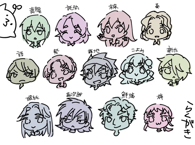 息抜き。
#ぴなたぴこ画 #鬼ZinKI 