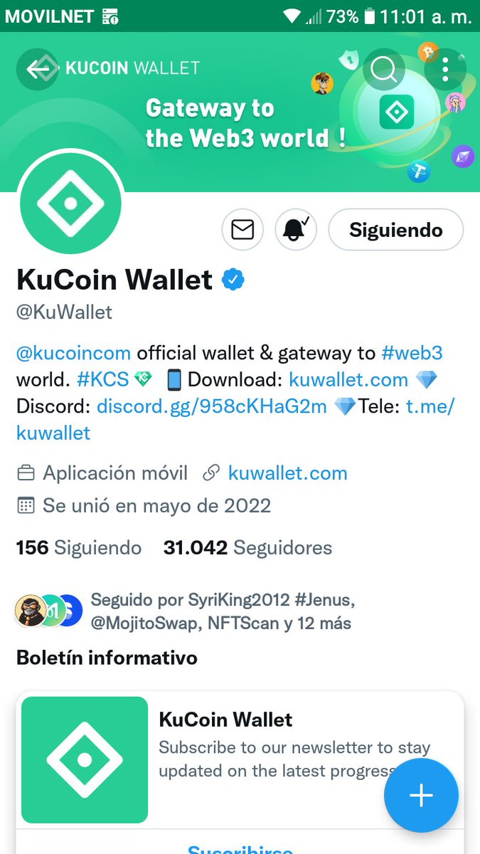 Will13091's tweet photo. @KuWallet @1inch Done π
@Cryptoenigma13
@wuilfredoromer4
@chisppy
#KuCoinWalletTrading https://t.co/sCIugOKyn9