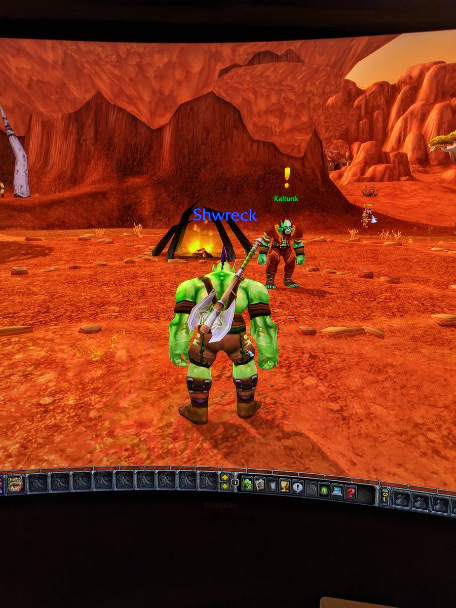 LeetLena's tweet photo. My daughter is growing up so fast. She made her first WOW character 😭 https://t.co/MEWknyheQc