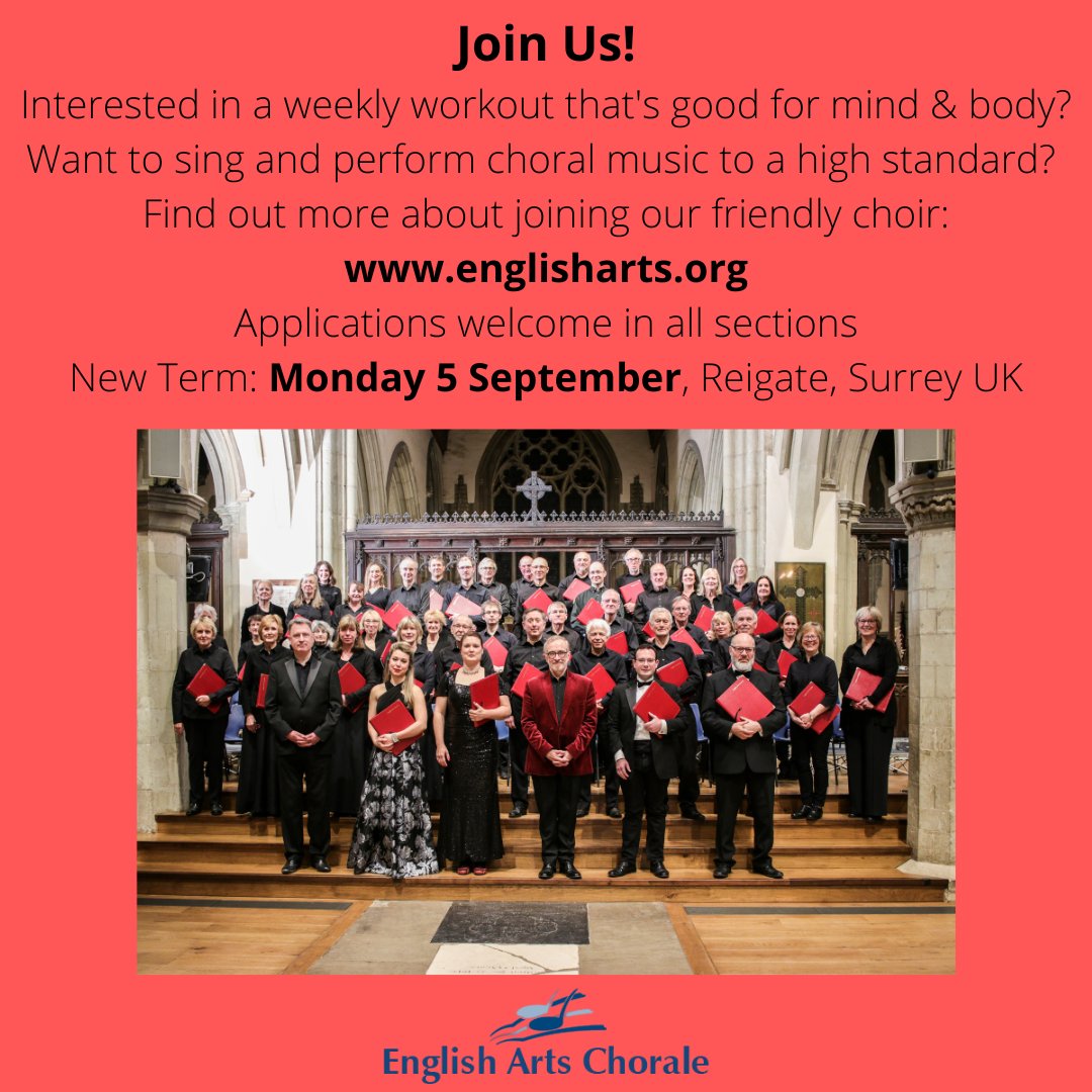 Visit englisharts.org to find out more #choir #choralsinging #sing #wellbeing #joinachoir #reigate #redhill #dorking #surrey #whatsonsurrey #music #singing #singwithachoir #classicalmusic